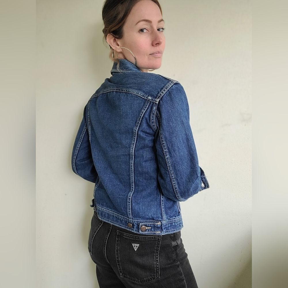 The Inigo Vintage Denim Jacket By US Top M - Picture 2 of 13